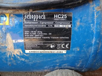 Kompresor scheppach HC25 - 2