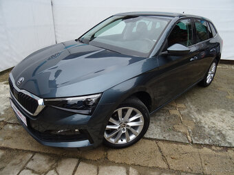 Škoda Scala 1.0TSi,85kW,37tkm,1majČR,E.S.kniha,aut.klima - 2