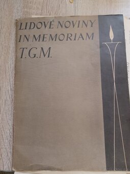 Pamětní noviny o smrti T.G.Masaryka - 2