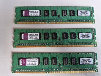 2x kit pameti Kingston DDR3 4GB a 6GB - 2