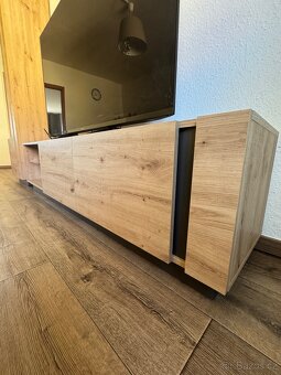 Obývací stěna dub artisan - 2