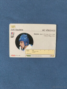Hokejová Karta - Juris Opulskis APS 94/95 - 2