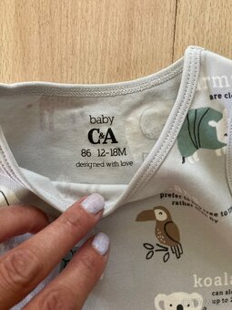 Body tilko C&A vel 86 1-1,5 roku - 2