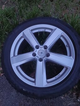 Hliníkové disky se zimními pneumatikami 225/50 R18 5x112 - 2