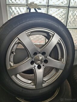 Alu kola, 205/60 R16, zimní pneu - 2