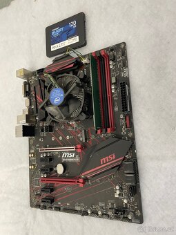 Základní Deska MSi B360 Gaming Plus + CPU + Ram + SSD - 2