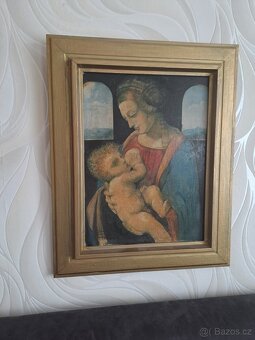 Madona s dítětem Leonardo da Vinci - 2