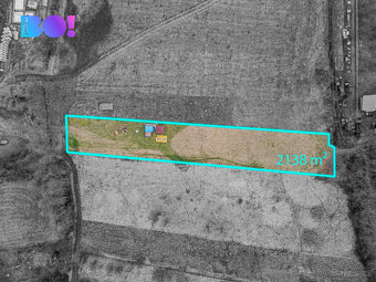 Prodej stavebního pozemku 2138 m² Bohuslávky - 2