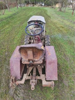 Malotraktor domácí výroby - 2