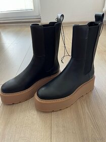 Vysoké boty H&M č. 38 - 2