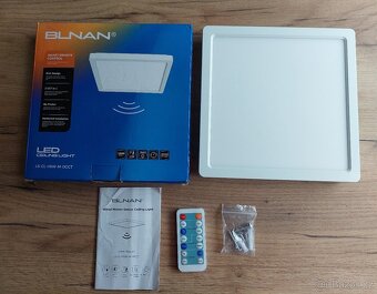 LED stropní svítidlo BLNAN s radarovým senzorem pohybu - 2