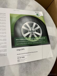 Skoda Citigo original alu disk 15” Auriga - 2