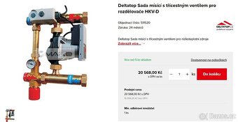 Mísící sada pro podlahové vytápění - 2