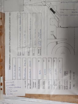 Hyd čelo na 750kg - 2