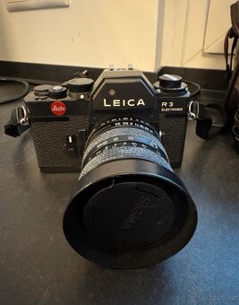 Leica Leitz R3 Electronic fotoaparát + brašna + objektivy - 2