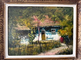 Jan Hladký, originál z 2009, název "Na chalupě" - 2