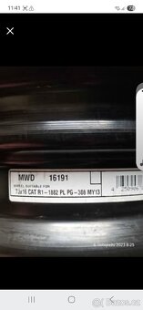 16" 7x16 ET44, 5x108 z Peugeot 308 SW - 2