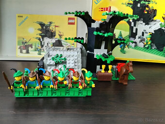 LEGO Castle 6066 Camouflaged Outpost +návod +box - 2