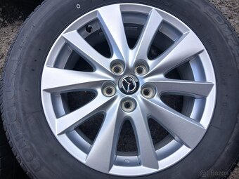 Prodám sadu Orig ALU kol Mazda 225/65R17 letní - 2