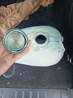 Čz 250/980 360/969 Montreal nádrž s víčkem motokros motocros - 2
