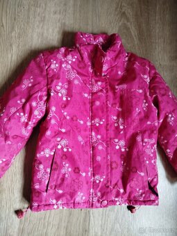 Dívčí zimní bundy, velikost 110/116 - 2