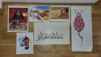 Vyšívané obrazy - Egypt - 2