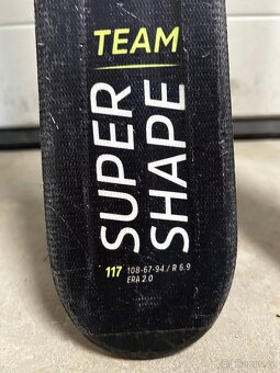Juniorské lyže HEAD Team Super Shape vel. 117 cm + hole - 2