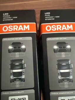 Žárovka OSRAM H7 nebo H4 sada 2ks - 2