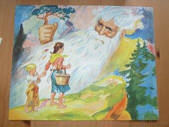 Retro obrázkové kostky TOFA Pohádky - 2