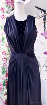 ČERNÉ DLOUHÉ SPOLEČENSKÉ ŠATY-HOUSE OF FRASER vel. 6/36 - 2