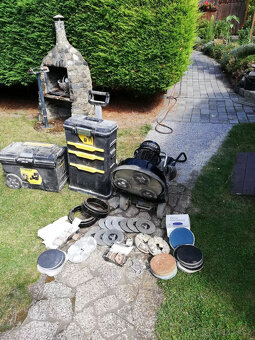 PODLAHOVÁ BRUSKA HTC 420 s příslušenstvím - 2