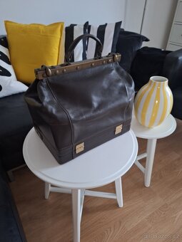 "Lékařský kožený" kufřík - 2