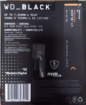 WD BLACK SN7100 NVMe SSD 2 TB - 2