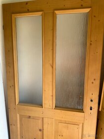 Interierové dveře z kartáčované borovice - 2