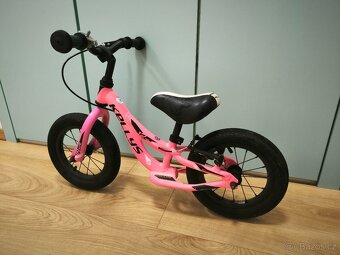 Dětské odrážedlo Kellys Pink vel.12 s brzdou - 2