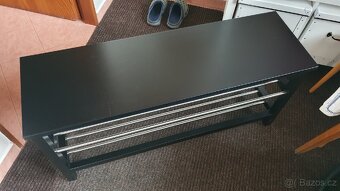 IKEA TJUSIG Lavice s botníkem - 2