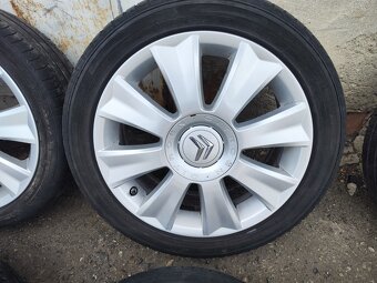 17"letní alu sada Toka-Toka 4x108 origo Citroen C5 C4 205/5 - 2