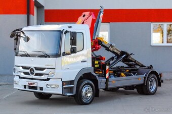 HÁKOVÝ NOSIČ KONTEJNERŮ HYDRAULICKÁ RUKA MERCEDES ATEGO 1218 - 2