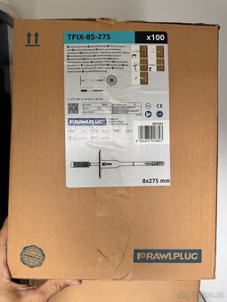 Nové fasádní hmoždinky TFIX-8S-275 a R-TFIX-8S-235 – výhodně - 2