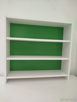 Dětský nastavitelný stůl Ikea, police + otočná židle - 2
