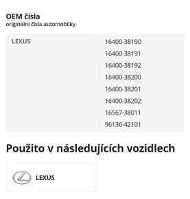 Chladič na Lexus/ Toyota Nissens 646819 - 2