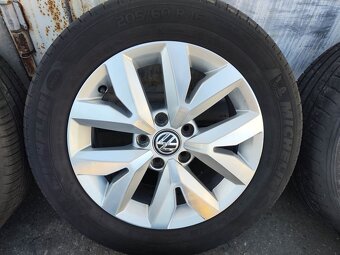 16"letní alu sada Brighton 5x112 origo VW Touran 5T 205/60 - 2