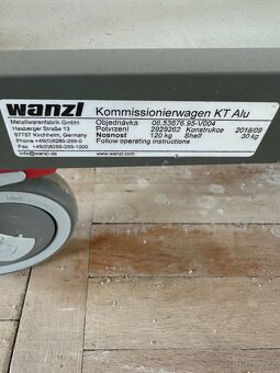 Prodám pojízdné regály Wanzl - 2
