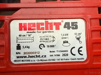 Motorová pila HECHT 45 - 2