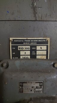 Dvoukotoučová bruska BSD 300 - 2