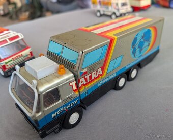 Tatra 815 GTC a Rallye Paříž Dakar plechová 1/43 - 2