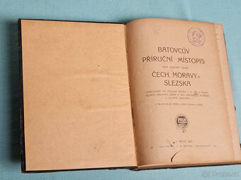 BATOVCŮV PŘÍRUČNÍ MÍSTOPIS ČECH MORAVY A SLEZSKA - 2