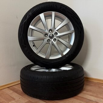 ŠKODA KODIAQ 5x112 R18 ET43+LETNÍ 235/55R18 6/5mm - 2