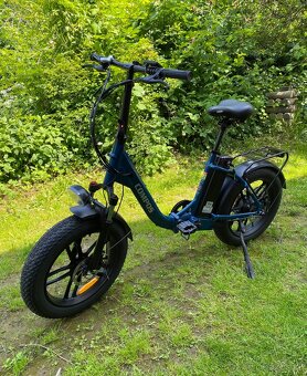 Elektrokolo Fatbike HECHT COMPOS XL blue ebike Fat - 2