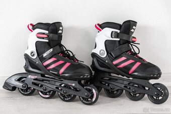 NOVÉ dívčí / dámské kolečkové fitness inline brusle vel. 40 - 2